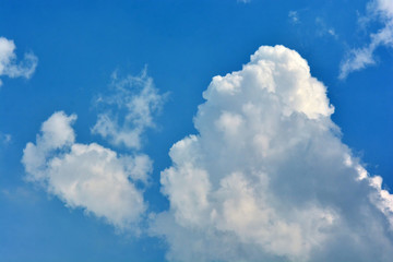 Naklejka na ściany i meble Big cloud in the sky