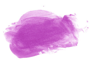 Fototapeta premium Purple abstract watercolor background. Purple watercolor scribble texture. Abstract watercolor on white background. It is a hand drawn.