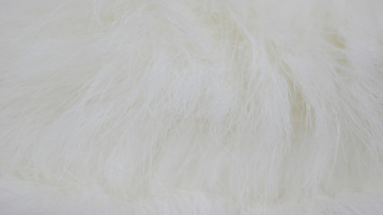white fabric background, white cloth and soft white fur