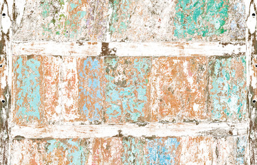 Pan de cloison ancienne en bois vintage 