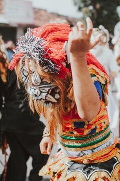 jatilan traditional dance from java