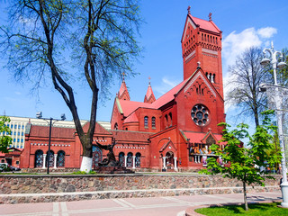 Obraz premium Church in Minsk Belarus Europe