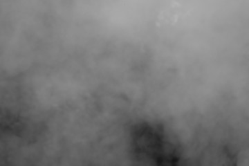 abstract background smoke curves and wave on black background