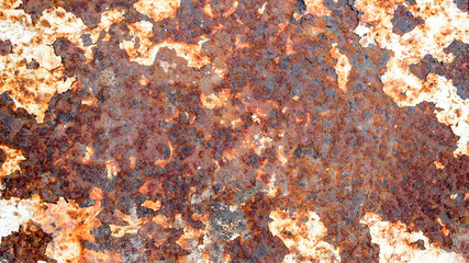 Fototapeta premium grunge rusty metal texture background for interior exterior decoration and industrial construction concept design