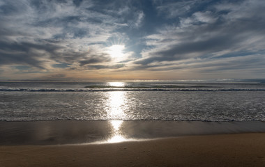 Central Coast beach in the afternoon