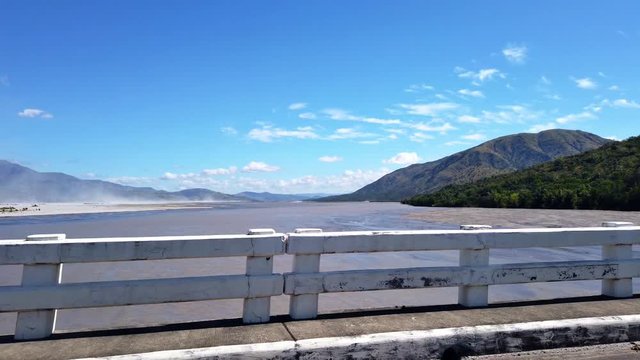 Mountain View Landscape Scenery, view in the Zambales Province, Roadtrip through the Philippines