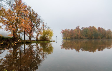 autumn in dixie on catawba river gastonia north carolina