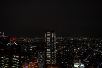 Fototapeta na wymiar 新宿夜景