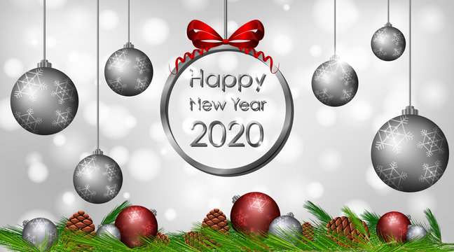 Poster design for New Year 2020