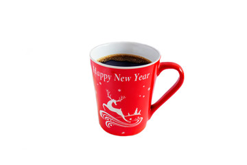 red cup of coffee