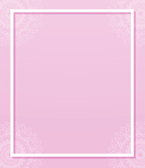 Background template with mandala patterns