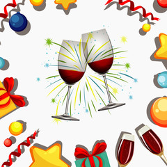 Poster design for New Year 2020