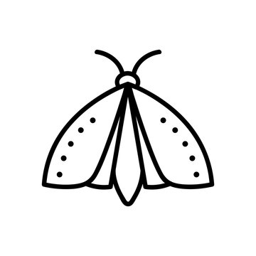 recommend clip art: mole icon vector. A thin line sign. Isolated contour symbol illustration