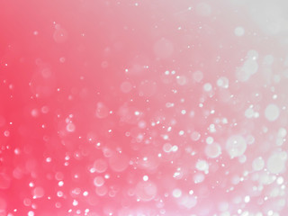 Christmas background. Red bokeh background. Abstract red background.