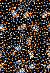 Ditsy Flowers Pattern Design