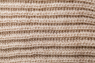 Texture of knitted fabric as background