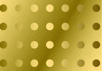 abstract gold background with dots