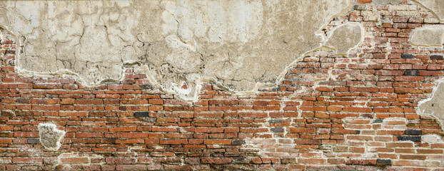 Roter Backsteinmauertexturhintergrund, Backsteinmauertextur für Innen- oder Außendesignhintergrund, Weinleseton.