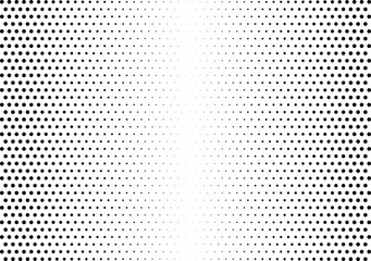 Abstract halftone dotted background. Futuristic grunge pattern, dot, circles.  Vector modern optical pop art texture for posters, sites, business cards, cover, labels mockup, vintage stickers layout.