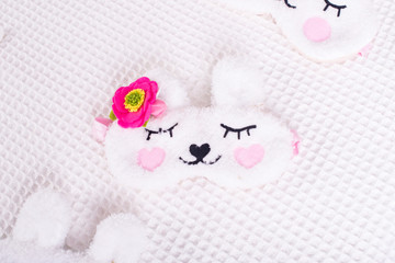 Beautiful and delicate sleep masks, baby and funny plush sleep masks. party