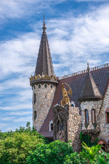 Fototapeta na wymiar Castle towers of Ravadinovo, Bulgaria