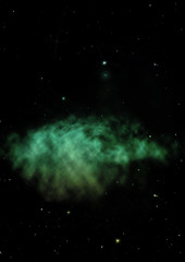 Small part of an infinite star field