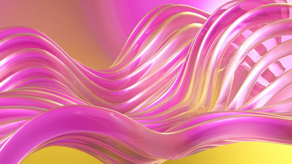 Abstract colorful background. 3d illustration, 3d rendering.
