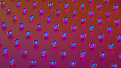 Beautiful background with geometric shape. 3d illustration, 3d rendering.