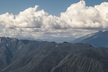 Obraz premium Mountains Russia