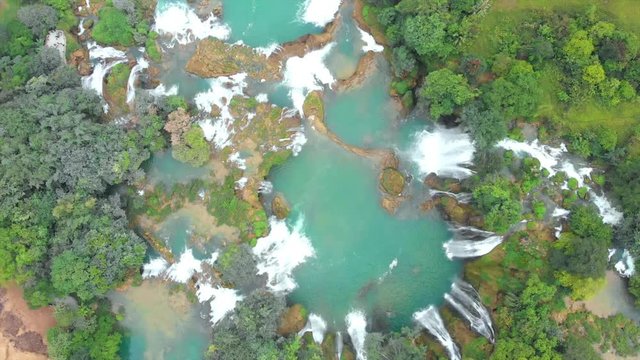 Ban Gioc Waterfall, also known as Detian Falls, is one of Vietnam&rsquo;s magnificent natural attractions. Located on the Border between China and Vietnam.