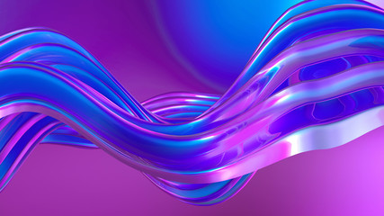 Abstract colorful background. 3d illustration, 3d rendering.