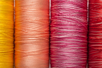 Yarn reels color full texture  