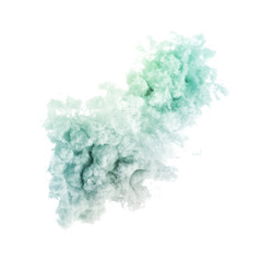 Cloud isolated, steam, smoke. 3d illustration, 3d rendering.