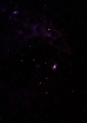 Fototapeta premium Small part of an infinite star field