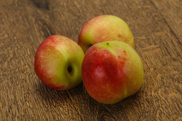 Sweet tasty fresh ripe apricots