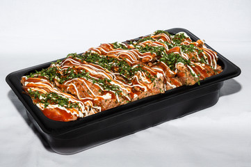 Food for the holiday table with beautiful design