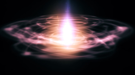 Abstract background of space portals