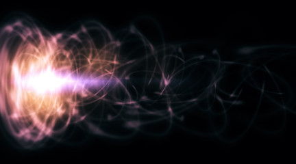 Abstract background of space portals