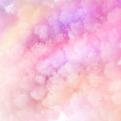Cloud isolated, steam, smoke. 3d illustration, 3d rendering.