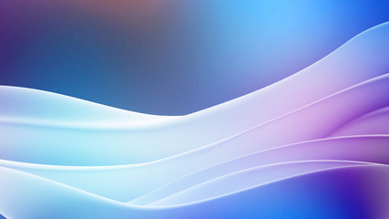 Beautiful luxury elegant backdrop with silk fabric drapery. 3d illustration, 3d rendering.