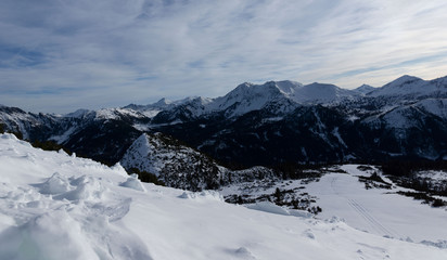 Schneebedeckte Berge