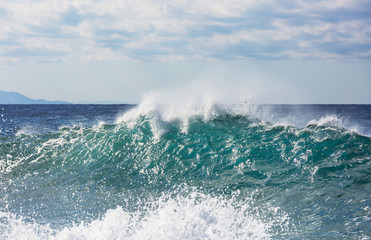 Wave in storm