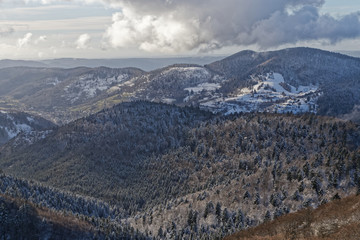 Les Vosges en hiver