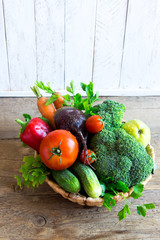 Organic Vegetables and Fruits