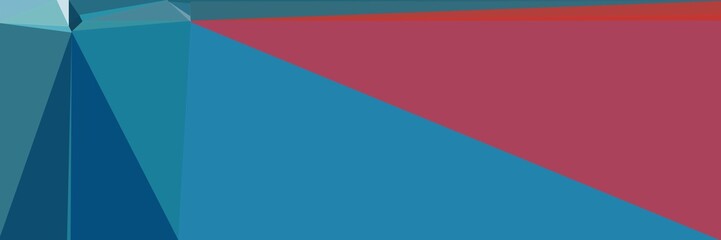 Obraz premium horizontal abstract background with geometric triangles