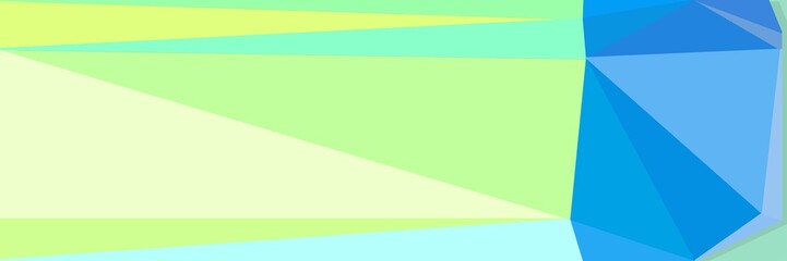 Fototapeta premium horizontal abstract background with geometric triangles