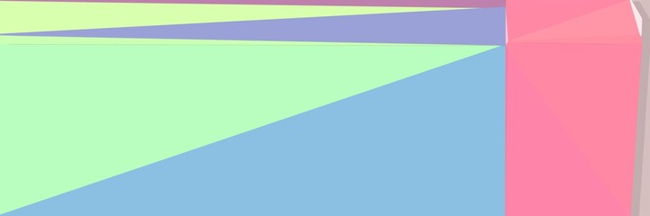 Fototapeta premium horizontal abstract background with geometric triangles