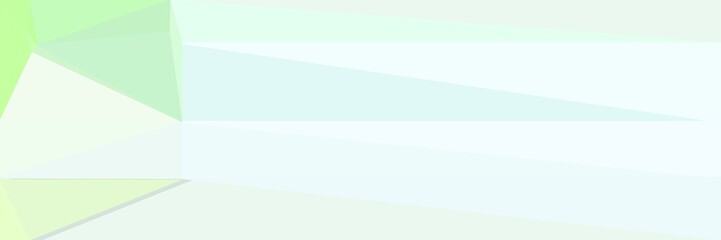 Fototapeta premium horizontal abstract background with geometric triangles