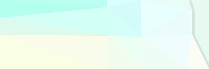 Fototapeta premium horizontal abstract background with geometric triangles