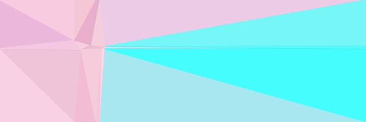 Fototapeta premium abstract horizontal background with geometric triangles